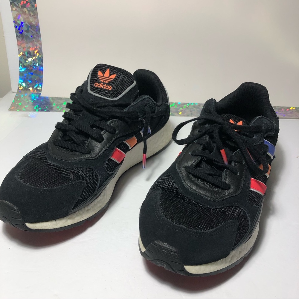 Adidas Tresc Run Black Easy Orange Shoes Men’s 11